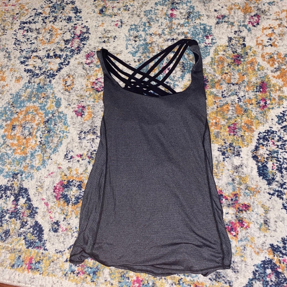Lululemon tank top with built in sports bra